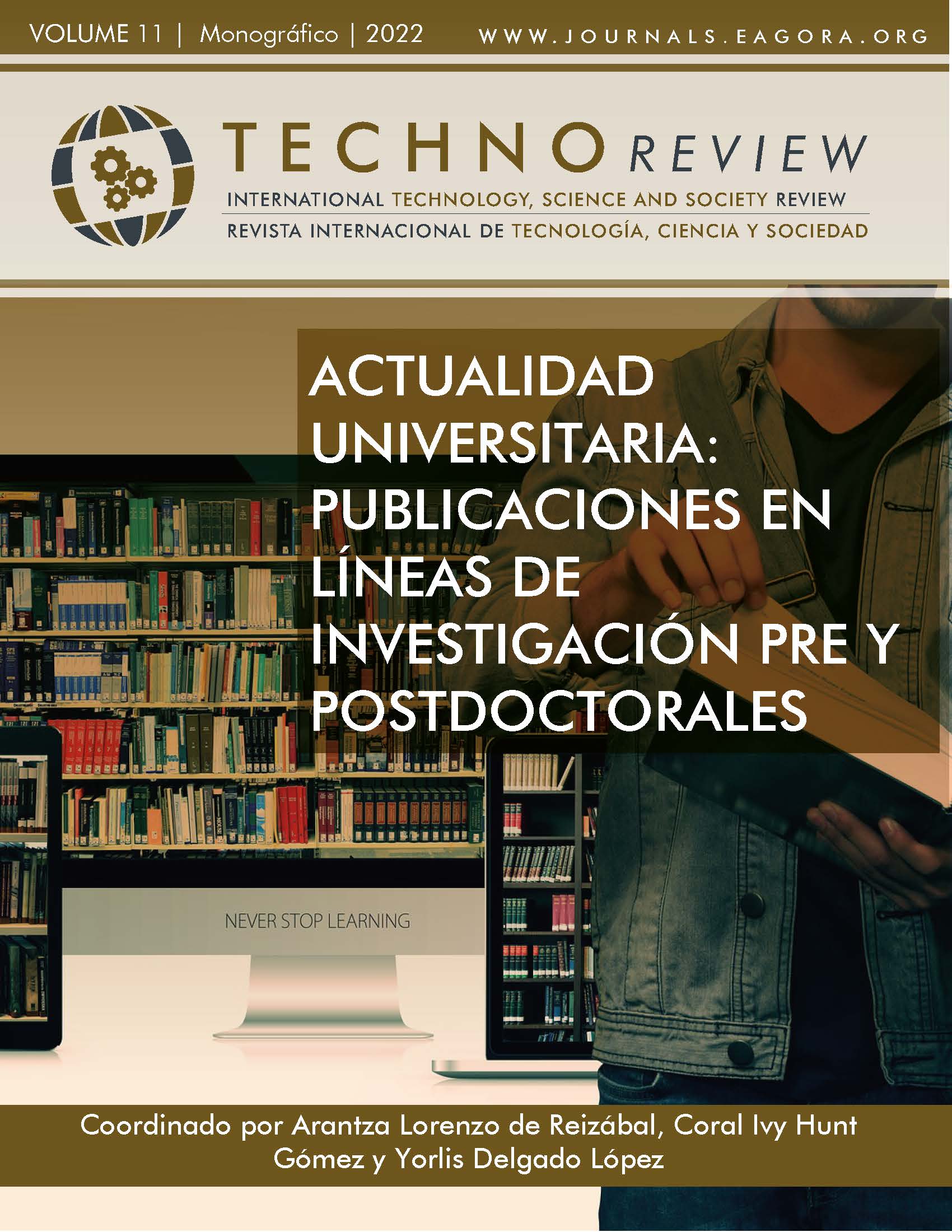 					View Vol. 11 No. 4 (2022): Monograph: "University news: publications in pre- and postdoctoral research lines"
				